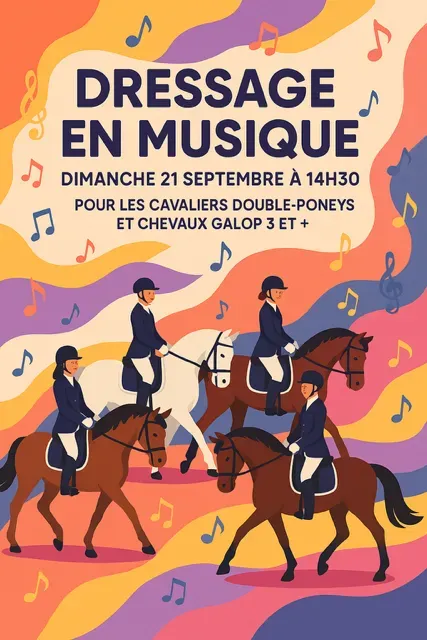 Dressage en Musique
