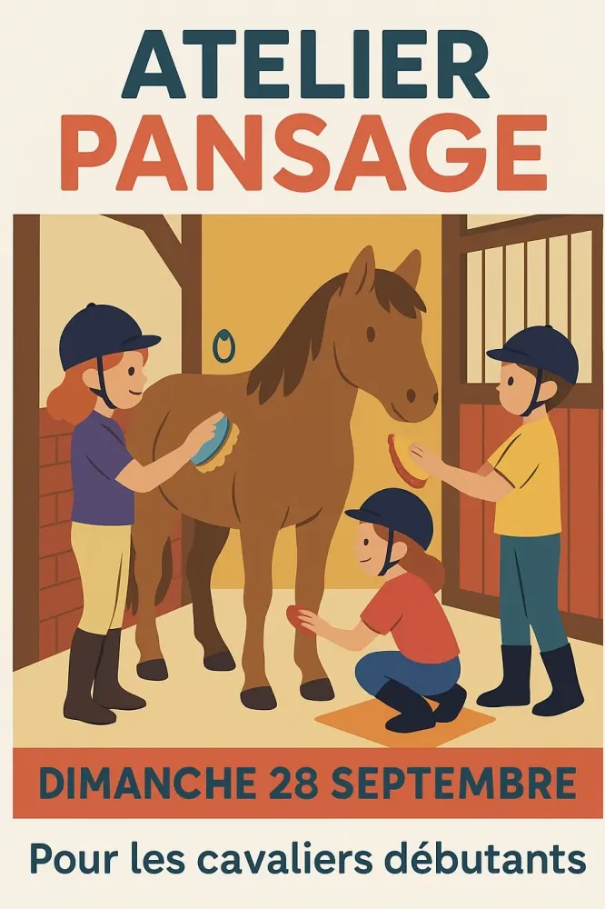 Atelier Pansage et Soins aux Chevaux